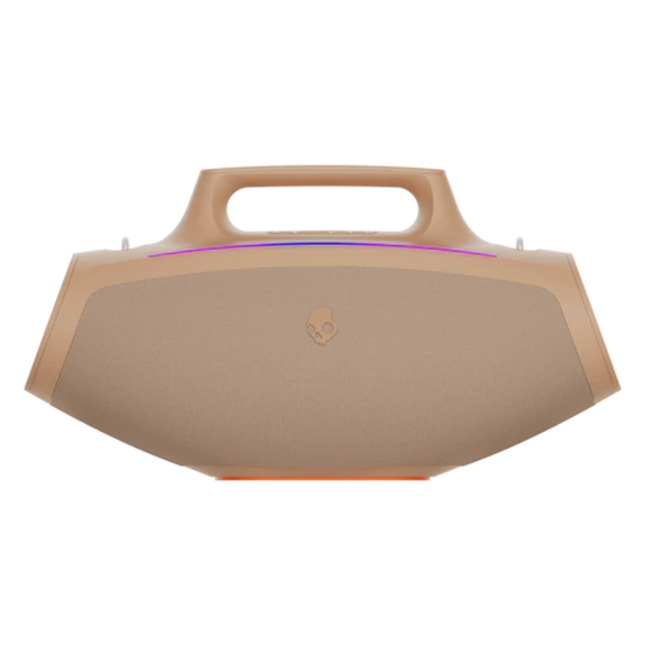 سماعة Skullcandy Barrel لاسلكية للحفلات - بلوتوث، مقاومة للماء IPX5، بطارية تدوم 12 ساعة، إضاءة LED مدمجة وتقنية الربط المتعدد