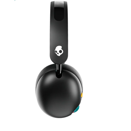 Skullcandy Grom Wireless Kids' Headphones - 45 Hours Battery Life, 85dB Volume Limiter, Multi-Device Sharing, and Comfortable Over-Ear Design