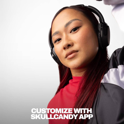 سماعة Skullcandy Riff Wireless 2 لاسلكية فوق الأذن - بطارية تدوم 34 ساعة، ميزة الاقتران المتعدد، وتقنية تتبع السماعة Tile™ المدمجة