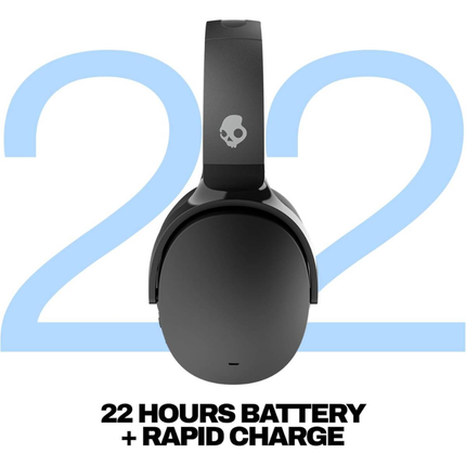 سماعة Skullcandy Hesh ANC اللاسلكية فوق الأذن - عزل ضوضاء نشط، بطارية تدوم 22 ساعة، وتقنية تتبع السماعة Tile™ المدمجة