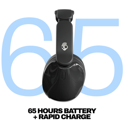 سماعة Skullcandy Hesh 540 ANC اللاسلكية فوق الأذن - عزل ضوضاء نشط، بطارية تدوم حتى 60 ساعة، ميزة الاقتران المتعدد وتقنية تتبع Tile™