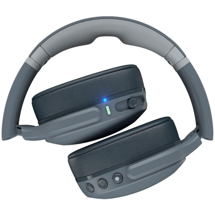 سماعة Skullcandy Crusher Evo اللاسلكية فوق الأذن - تقنية الباس الحسي القابل للتعديل، ضبط الصوت الشخصي Audiodo™، وبطارية تدوم 40 ساعة