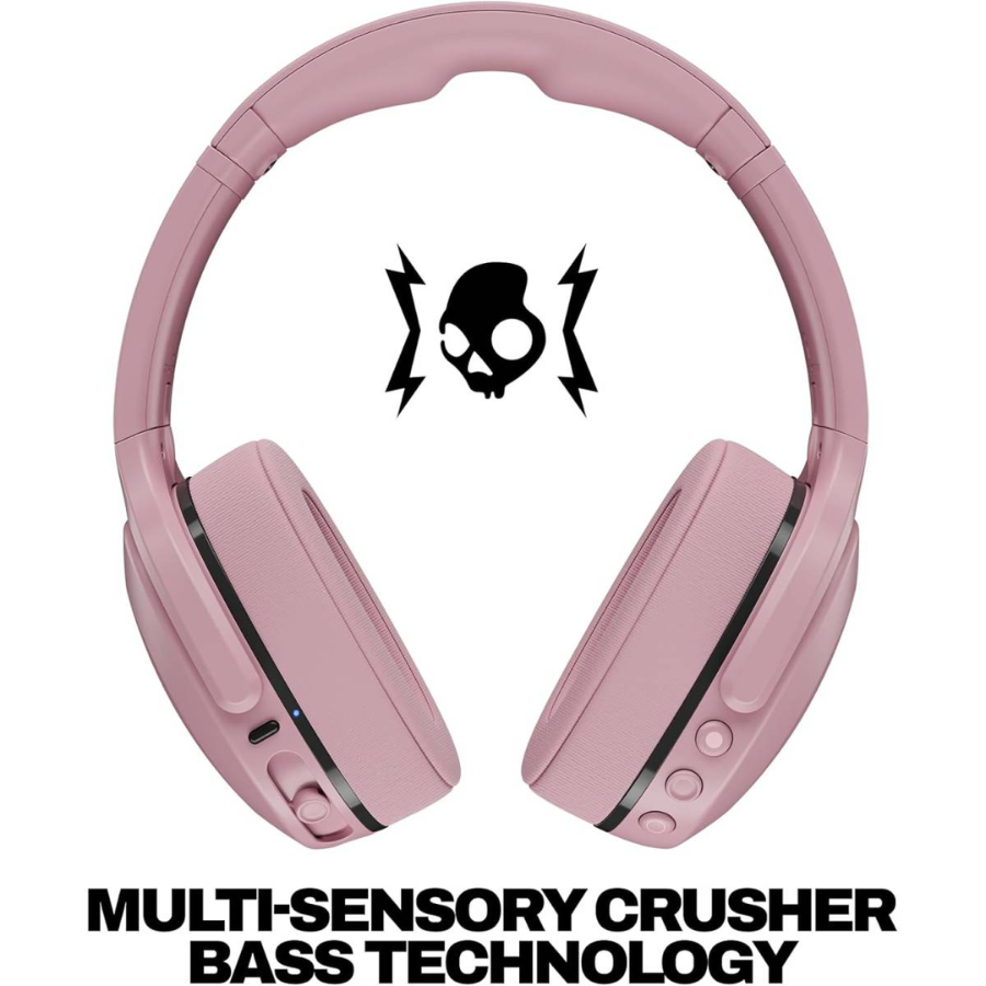 سماعة Skullcandy Crusher 540 Active اللاسلكية - تقنية الباس الحسي، مقاومة للعرق والماء بمعيار IP55، وبطارية تدوم 40 ساعة سماعة Skullcandy Crusher 540 Active اللاسلكية - تقنية الباس الحسي، مقاومة للعرق والماء بمعيار IP55، وبطارية تدوم 40 ساعة