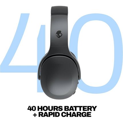 سماعة Skullcandy Crusher 540 Active اللاسلكية - تقنية الباس الحسي، مقاومة للعرق والماء بمعيار IP55، وبطارية تدوم 40 ساعة
