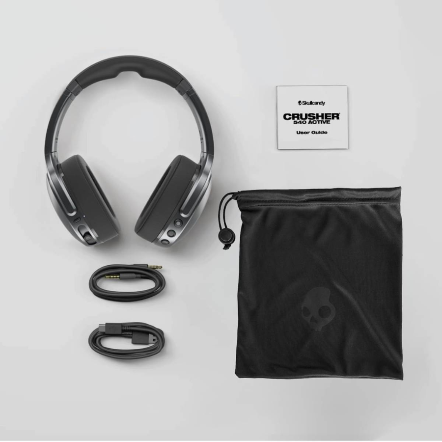 سماعة Skullcandy Crusher 540 Active اللاسلكية - تقنية الباس الحسي، مقاومة للعرق والماء بمعيار IP55، وبطارية تدوم 40 ساعة سماعة Skullcandy Crusher 540 Active اللاسلكية - تقنية الباس الحسي، مقاومة للعرق والماء بمعيار IP55، وبطارية تدوم 40 ساعة