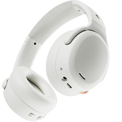 سماعة Skullcandy Crusher ANC 2 اللاسلكية فوق الأذن - تقنية الباس الحسي، عزل ضوضاء نشط، بطارية تدوم 50 ساعة، وتقنية Skull-iQ الذكية