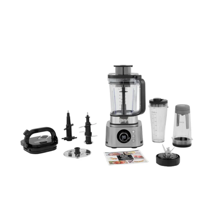 Ninja Foodi Power Blender 4-in-1 CB400ME - 1200W Kitchen System, 2.1L Multi-Serve Pitcher, Power Nutri Bowl, and Auto-iQ Technology