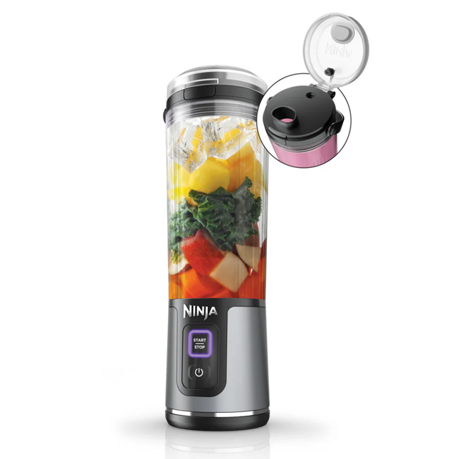 Ninja Blast Portable Blender BC151ME - 530ml Cordless Personal Blender, USB-C Rechargeable, and BlastBlade™ Technology