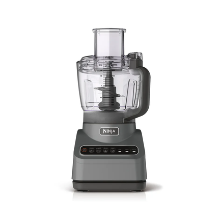 محضرة طعام Ninja Professional Food Processor BN650 - محرك بقوة 850 واط، سعة 2.1 لتر، تقنية Auto-iQ، وشفرات ستانلس ستيل دقيقة