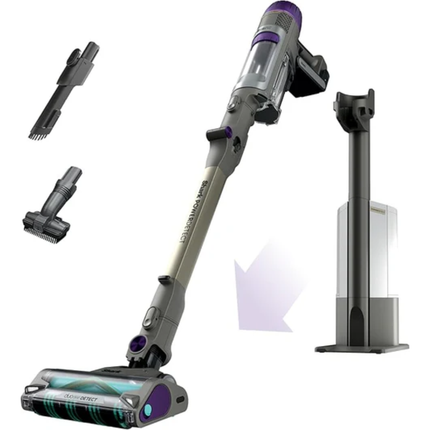 مكنسة Shark PowerDetect اللاسلكية IP3251MET - تقنية الاستشعار الذكي، فوهة DuoClean® المزدوجة، وعصا MultiFlex® المرنة
