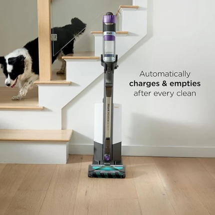 مكنسة Shark PowerDetect اللاسلكية IP3251MET - تقنية الاستشعار الذكي، فوهة DuoClean® المزدوجة، وعصا MultiFlex® المرنة