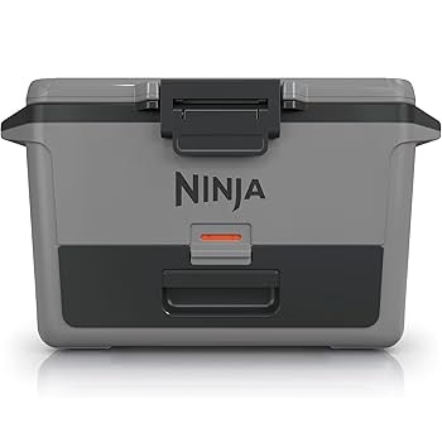 Ninja FrostVault™ Hard Cooler with Dry Zone FB131 - 30-Quart Capacity, 5-Day Ice Retention, and FrostVault™ Technology for Dry Storage