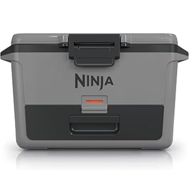 Ninja FrostVault™ Hard Cooler with Dry Zone FB131 - 30-Quart Capacity, 5-Day Ice Retention, and FrostVault™ Technology for Dry Storage
