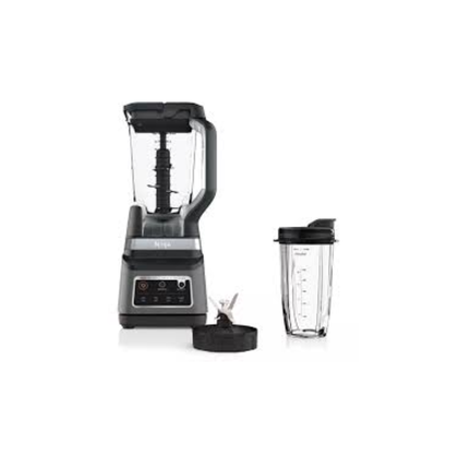 خلاط Ninja Professional Plus Blender Duo (BN750) - نظام متكامل بقوة 1400 واط، إبريق سعة 2.1 لتر، وأكواب خلط شخصية سعة 700 مل