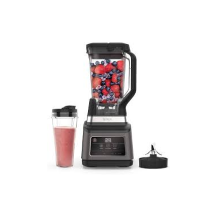 خلاط Ninja Professional Plus Blender Duo (BN750) - نظام متكامل بقوة 1400 واط، إبريق سعة 2.1 لتر، وأكواب خلط شخصية سعة 700 مل