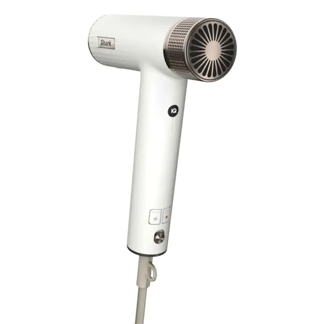 Ninja Shark SpeedStyle Rapid Gloss Finisher & High-Velocity Hair Dryer HD352ME - Ultra-Lightweight, No Heat Damage, and 3 IQ Styling Attachments