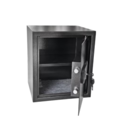 E50 Professional Extra-Large Digital Steel Safe Box - High-Security Electronic Safe with Multi-Point Locking, Manual Override Keys, and Maximum Storage Volume