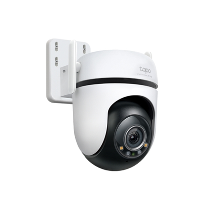 كاميرا مراقبة خارجية تي بي لينك Tapo C520WS متحركة (Pan/Tilt) - دقة 2K QHD 4MP، رؤية ليلية ملونة، وذكاء اصطناعي مع معيار IP66 لمقاومة العوامل الجوية