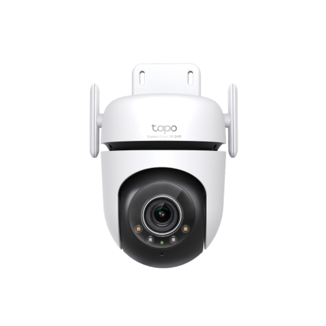 TP-Link Tapo C520WS Outdoor Pan/Tilt Security Wi-Fi Camera - 2K QHD 4MP Resolution, Starlight Color Night Vision, Smart AI Detection, and IP66 Waterproof