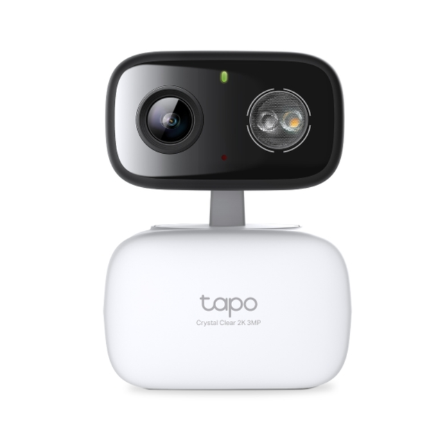 كاميرا مراقبة منزلية تي بي لينك Tapo C216 متحركة (Pan/Tilt) - دقة 2K 3MP، رؤية 360 درجة، وذكاء اصطناعي مع وضع الخصوصية