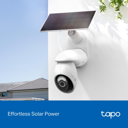 TP-Link Tapo C660 Outdoor Security Wi-Fi Camera - 2K QHD 4MP Resolution, Full-Color Night Vision, Smart AI Detection, and IP66 Weatherproof
