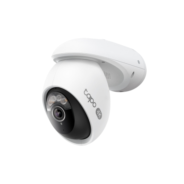 كاميرا مراقبة خارجية تي بي لينك Tapo C560WS متحركة (Pan/Tilt) - دقة 2K QHD 4MP، رؤية ليلية ملونة، وذكاء اصطناعي مع معيار IP66 لمقاومة العوامل الجوية