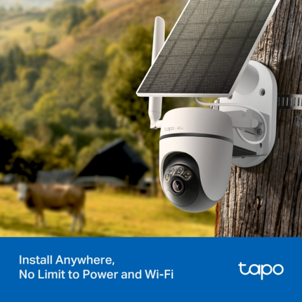 كاميرا مراقبة خارجية تي بي لينك Tapo C615G - دقة 2K 3MP، رؤية ليلية ملونة، وذكاء اصطناعي مع معيار IP66 لمقاومة العوامل الجوية