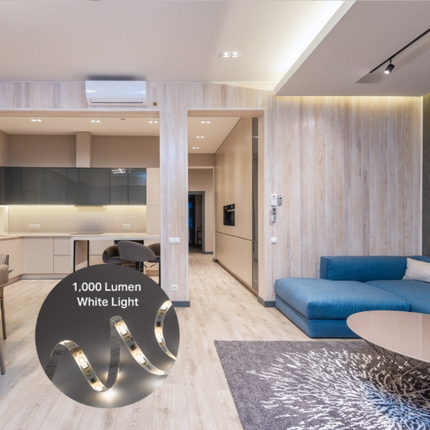 TP-Link Tapo L930-5 Smart Wi-Fi Light Strip - 5 Meters, Multicolor RGBIC, Apple HomeKit Support, White LED for Task Lighting, and Music Sync