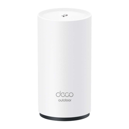 TP-Link Deco X50-Outdoor AX3000 Whole Home Mesh Wi-Fi 6 Unit - IP65 Weatherproof, 3000 Mbps Dual-Band, and PoE Support