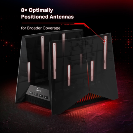 راوتر الألعاب تي بي لينك Archer GE800 بتقنية Wi-Fi 7 - سرعة 19 جيجابت، منافذ 10G مزدوجة، وتسريع ألعاب مخصص
