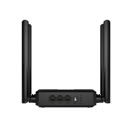 Mercusys MR62X AX1500 Dual-Band Wi-Fi 6 Router - 1.5 Gbps Speeds, High-Gain Antennas, and Advanced WPA3 Security