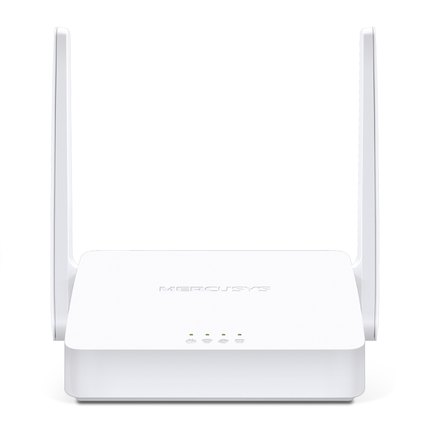 Mercusys MW302R 300Mbps Multi-Mode Wireless Wi-Fi Router - Dual 5dBi Antennas, IPv6 Compatible, and Sleek Compact Design