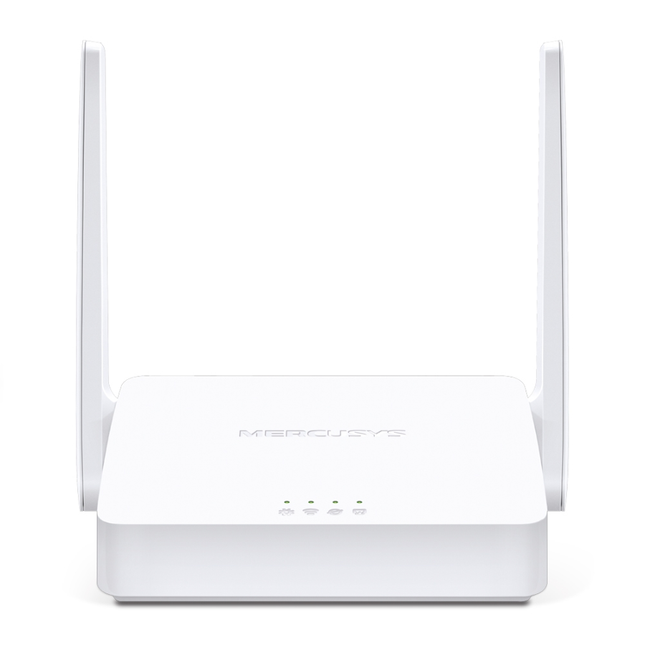 راوتر Mercusys MW302R لاسلكي بسرعة 300 ميجابت - هوائيات مزدوجة بقوة 5dBi، يدعم أنماط متعددة ومتوافق مع IPv6