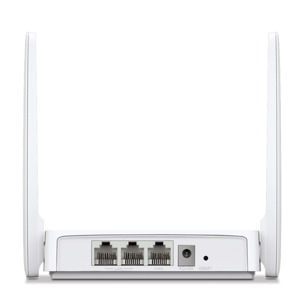 Mercusys MW302R 300Mbps Multi-Mode Wireless Wi-Fi Router - Dual 5dBi Antennas, IPv6 Compatible, and Sleek Compact Design