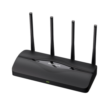 راوتر Mercusys MR27BE بتقنية Wi-Fi 7 - سرعة 3.6 جيجابت، منفذ 2.5G فائق السرعة، و4 هوائيات خارجية قوية