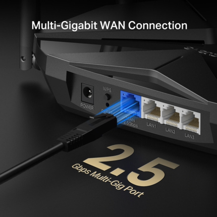 راوتر Mercusys MR85X AX3000 بتقنية Wi-Fi 6 - سرعة 3.0 جيجابت، عرض نطاق 160 ميجاهرتز، وتغطية قوية بـ 4 هوائيات