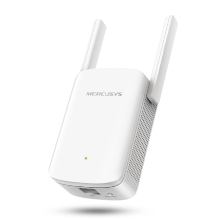 موسع نطاق واي فاي Mercusys ME60X AX1500 بتقنية Wi-Fi 6 - سرعة 1.5 جيجابت، منفذ جيجابت، وتقنية اختيار المسار الذكي