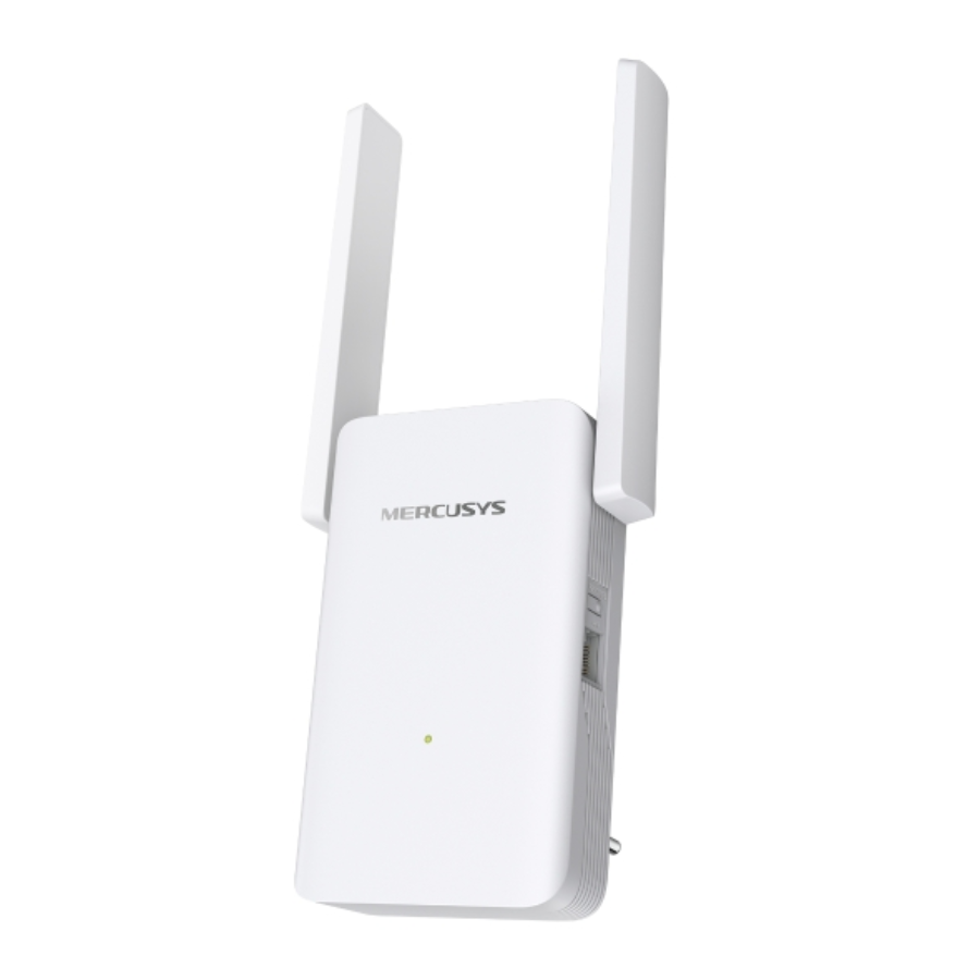 Mercusys ME80X AX3000 Dual-Band Wi-Fi 6 Range Extender - 3000 Mbps speeds, 160 MHz Bandwidth, and Gigabit Ethernet Port Mercusys ME80X AX3000 Dual-Band Wi-Fi 6 Range Extender - 3000 Mbps speeds, 160 MHz Bandwidth, and Gigabit Ethernet Port