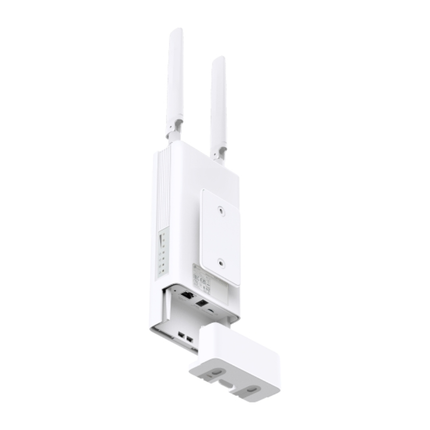 راوتر تي بي لينك TL-MR100 Outdoor لاسلكي 4G LTE - مقاوم للعوامل الجوية بمعيار IP65، سرعة 300 ميجابت، وهوائيات قوية