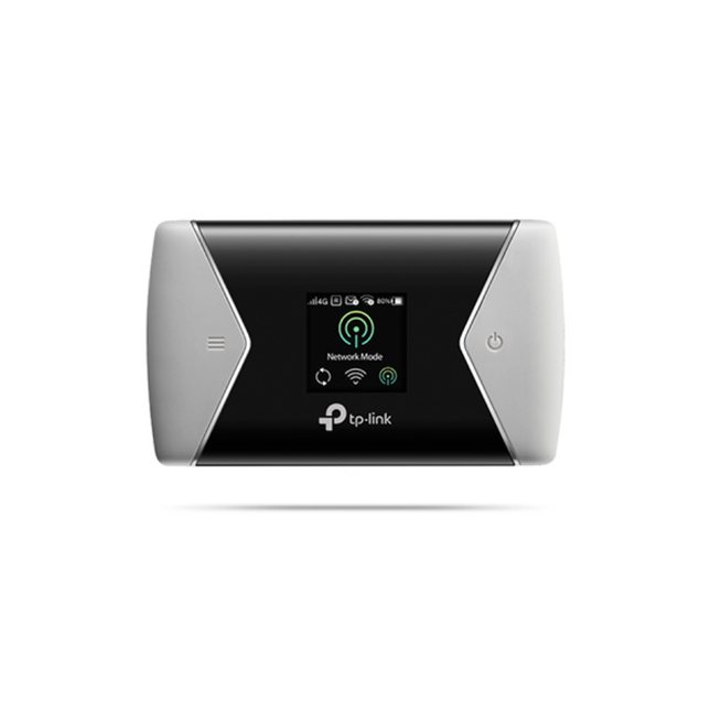راوتر متنقل TP-Link M7450 بتقنية 4G+ المتقدمة - سرعة 300 ميجابت، واي فاي ثنائي النطاق، وبطارية تدوم حتى 15 ساعة