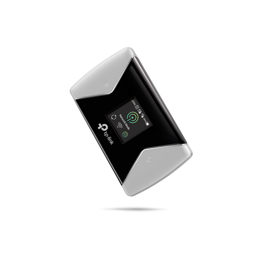 TP-Link M7450 300 Mbps Advanced 4G+ LTE Mobile Wi-Fi Router - Cat6 Support, Dual-Band Wi-Fi, and 15 Hours of Battery Life TP-Link M7450 300 Mbps Advanced 4G+ LTE Mobile Wi-Fi Router - Cat6 Support, Dual-Band Wi-Fi, and 15 Hours of Battery Life
