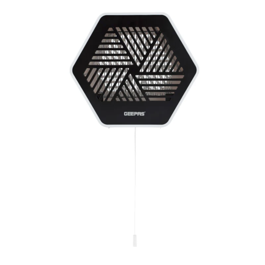 Geepas GBK1151 Electronic Insect Killer 30W - 2x15W UV Tubes, High-Voltage Power Grid, Chemical-Free and Safe for Indoor Use