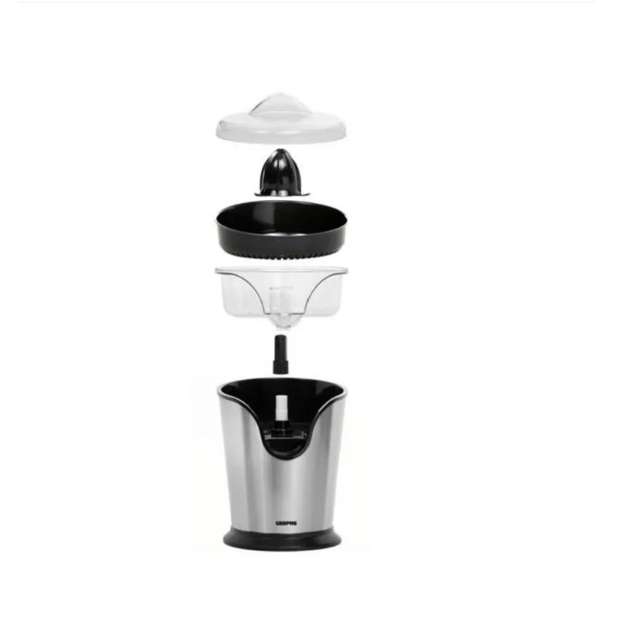 Geepas GCJ46013UK Electric Citrus Juicer - High-Efficiency Extraction, Stainless Steel Filter, and Anti-Drip Spout Geepas GCJ46013UK Electric Citrus Juicer - High-Efficiency Extraction, Stainless Steel Filter, and Anti-Drip Spout