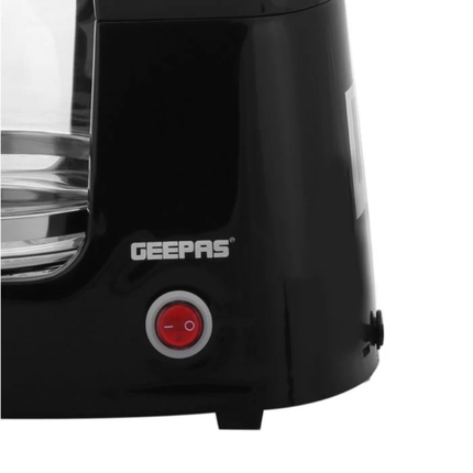 Geepas Drip Coffee Maker - 1.5L Capacity (12 Cups) with Keep Warm Function & Permanent Filter
