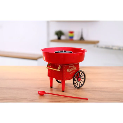 Geepas GCM831 Cotton Candy Maker - Enjoy Carnival-Style Sweets at Home, Easy to Use & Clean