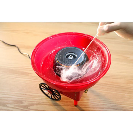 Geepas GCM831 Cotton Candy Maker - Enjoy Carnival-Style Sweets at Home, Easy to Use & Clean