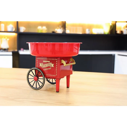 Geepas GCM831 Cotton Candy Maker - Enjoy Carnival-Style Sweets at Home, Easy to Use & Clean