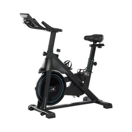 Geepas GFT90005 Bluetooth Spin Bike - Heart Rate Sensor, LCD Display, and Adjustable Resistance