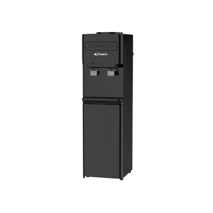 Conti WD-F317-B Water Dispenser - 2 Taps (Hot & Cold) with Bottom Storage Cabinet