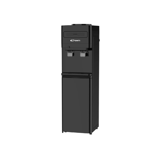 كولر ماء كونتي Conti WD-F317-B بـ حنفيتين - بارد وساخن مع خزانة تخزين سفلية